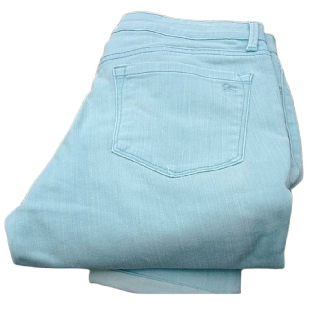 Jessica Simpson Rolled Cropped Skinny Jeans 6/28
